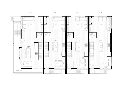 Tata One -floor-plan- Row house floor-plan