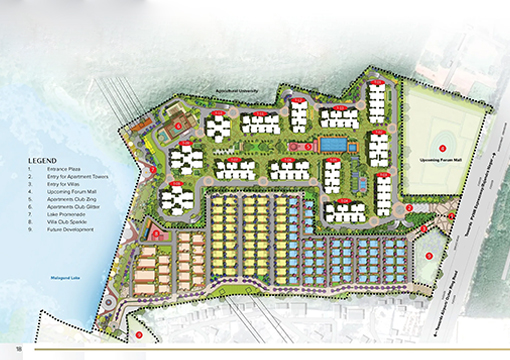 loor-planf Tata One - master plan